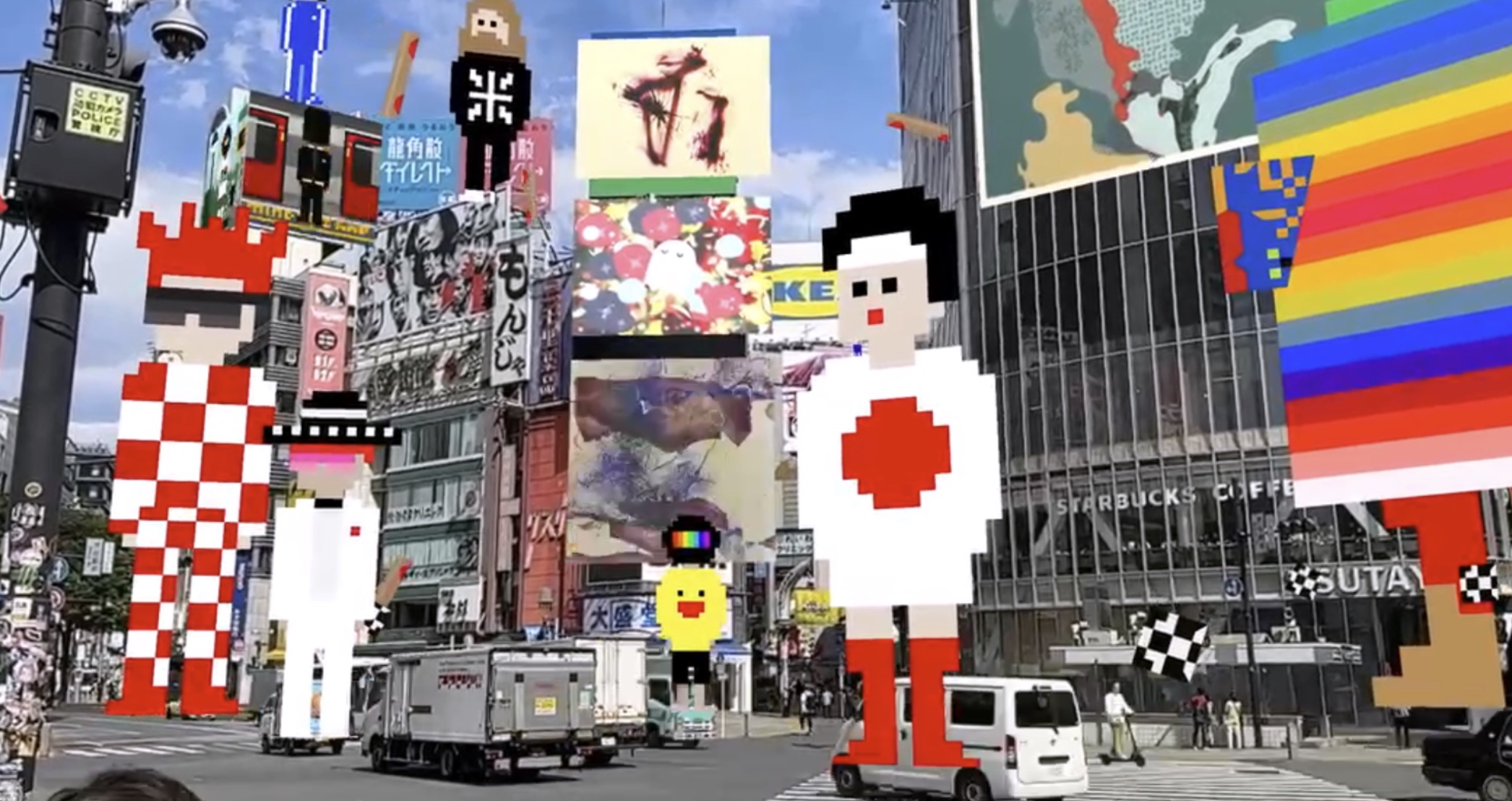 Bright Moments Tokyo — 澀谷十字路口《透納光》（2023）