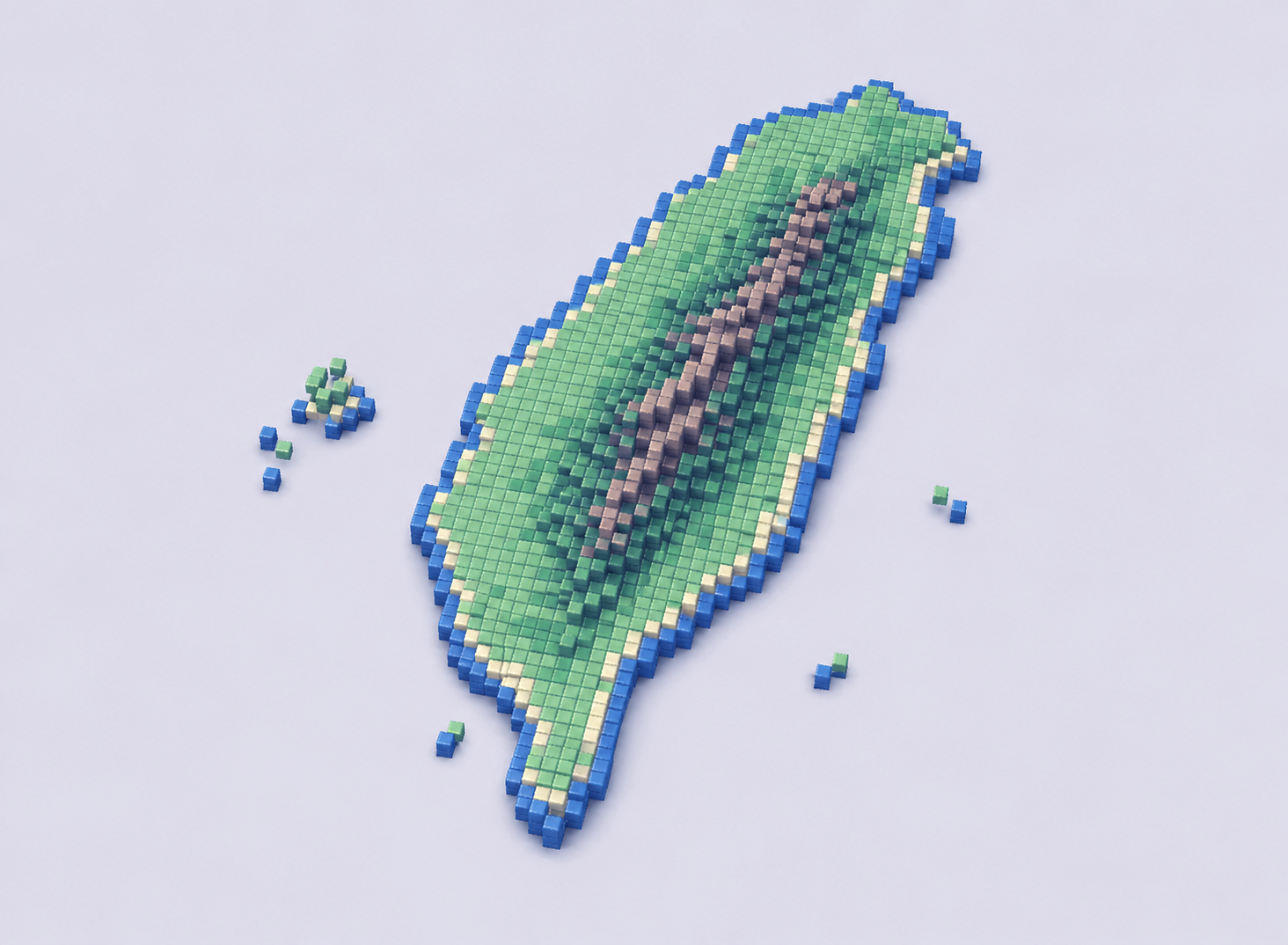 台灣 voxel 地圖