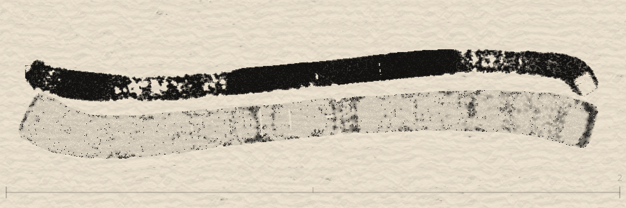 兩條直線（橫向版面）的標準筆刷示意縮圖