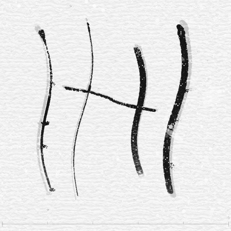 白點效果 — 紙張針孔與斑點