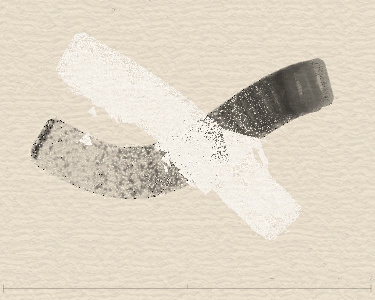 Last Stroke Only ON — 只有最後一筆受影響